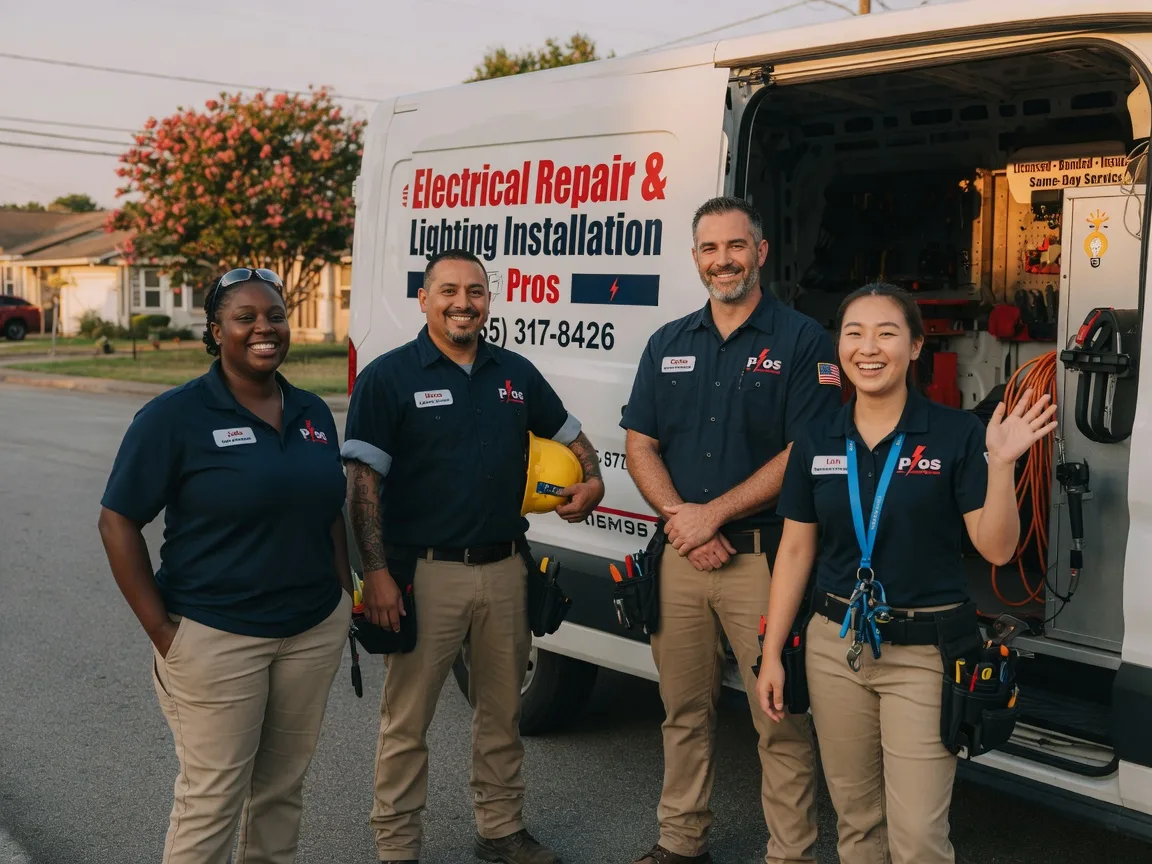 Licensed Electrician company in Sunray, TX